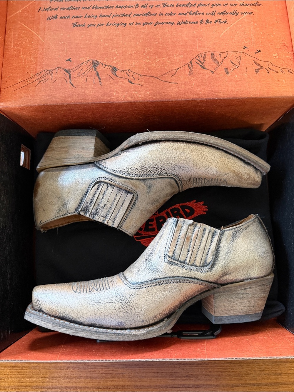 Freebird Pewter Wyoming Size 8
7 (fits 8)